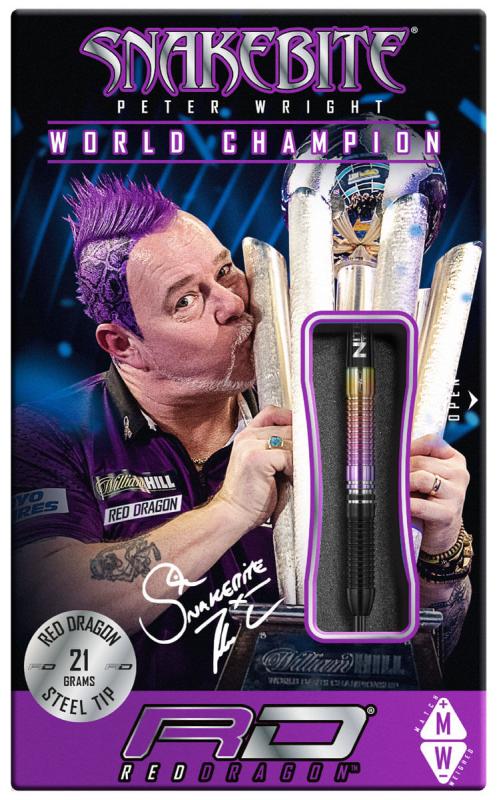 RedDragon Peter Wright Snakebite WC 2020 Steeldart