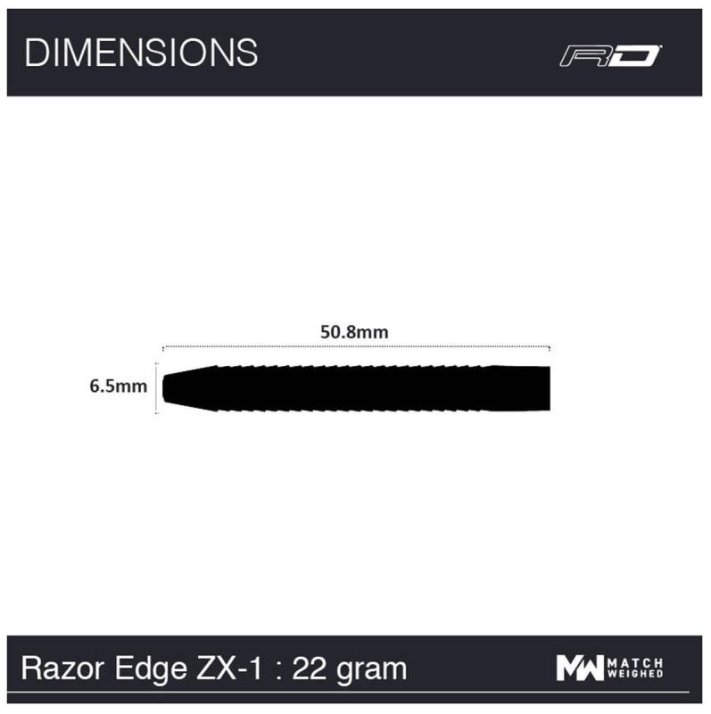 RedDragon Razor Edge ZX-1 Steeldart 22-24-26g