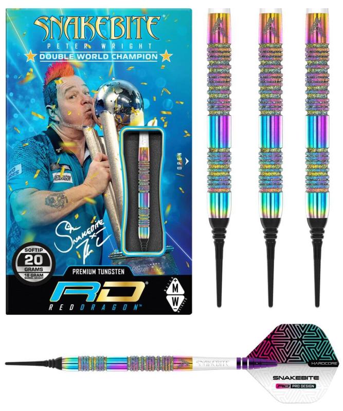 RedDragon Peter Wright Diamond Fusion Spectron SE Softdart 20g