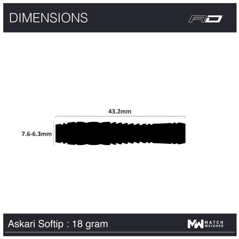 RedDragon Askari Softdart 20g RedDragon Askari Softdart 20g