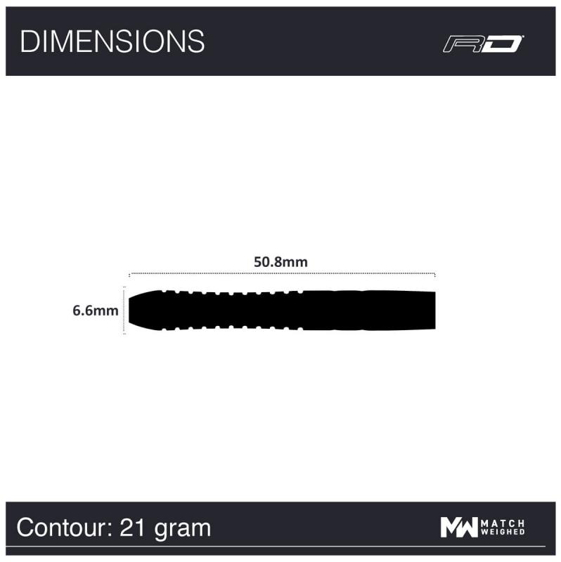 RedDragon Gerwyn Iceman Price Contour Steeldart 21-23-25g