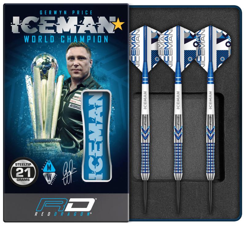 RedDragon Gerwyn Iceman Price Contour Steeldart 23 g
