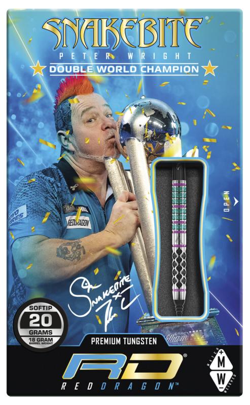 RedDragon Peter Wright Supa Venom Softdart 20g