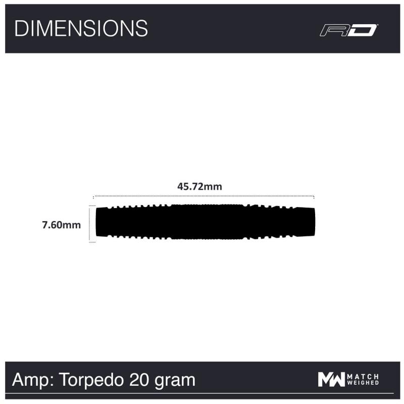 RedDragon Amp Torpedo Softdart 22 g
