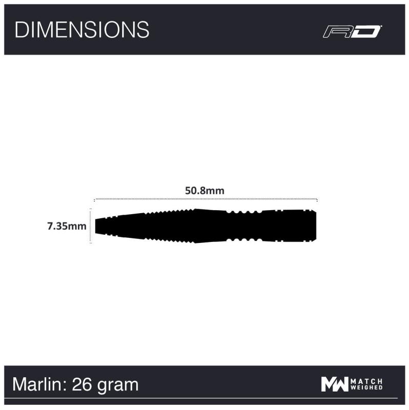 RedDragon Marlin Steeldart 22-24-26g RedDragon Marlin Steeldart 22-24-26g