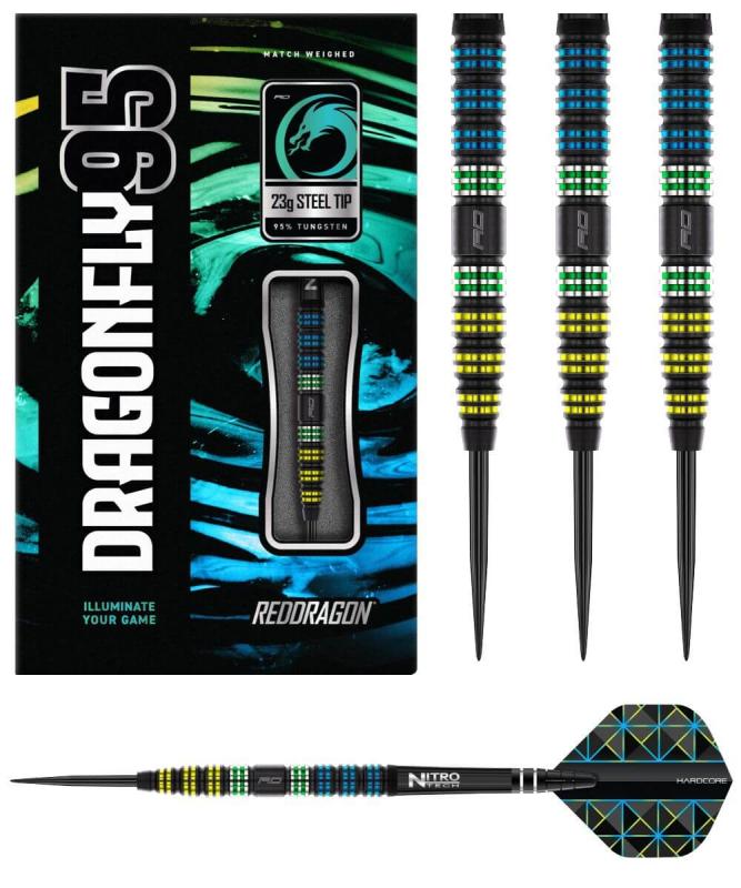 RedDragon Dragonfly 95% Schwarz Tapered Steeldart 23-25 g RedDragon Dragonfly 95% Schwarz Tapered Steeldart 23-25 g