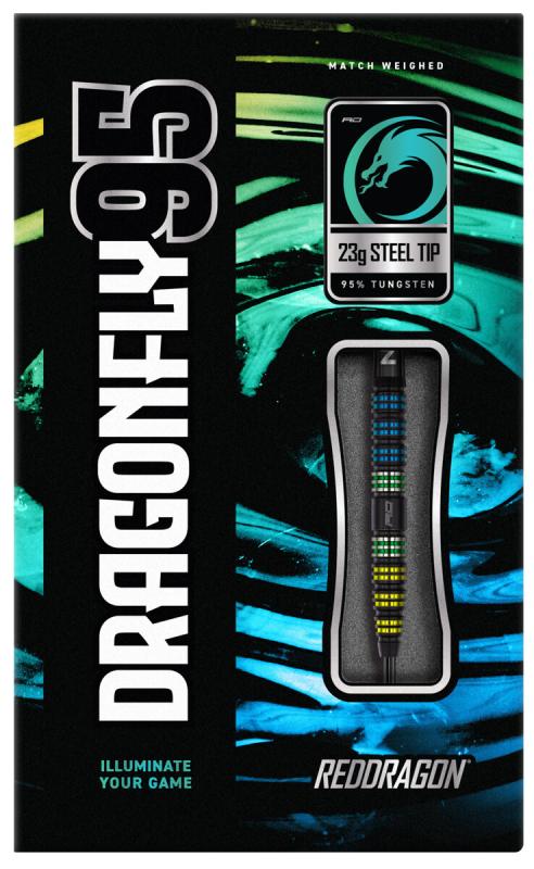 RedDragon Dragonfly 95% Schwarz Tapered Steeldart 23-25 g RedDragon Dragonfly 95% Schwarz Tapered Steeldart 23-25 g