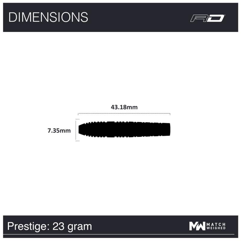 RedDragon Luke Humphries Prestige Steeldart 22-23-24g RedDragon Luke Humphries Prestige Steeldart 22-23-24g