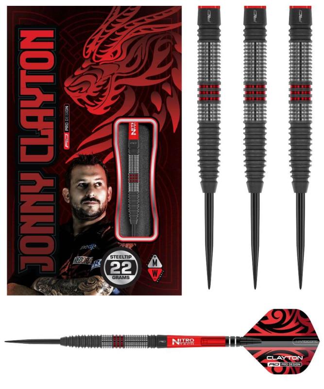 RedDragon Jonny Clayton Hiraeth Steeldart 22-23g RedDragon Jonny Clayton Hiraeth Steeldart 22-23g