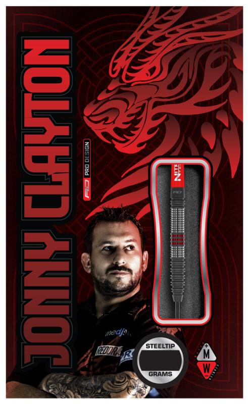 RedDragon Jonny Clayton Hiraeth Steeldart 22-23g RedDragon Jonny Clayton Hiraeth Steeldart 22-23g