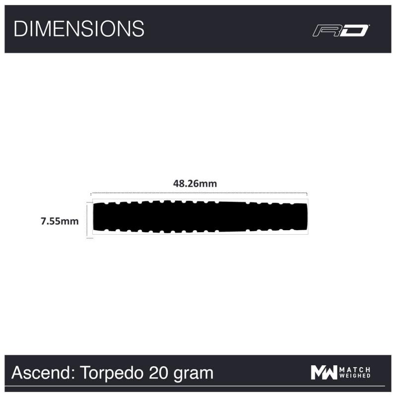 RedDragon Ascend Torpedo Softdart 22 g