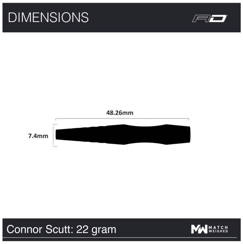 Reddragon Connor Scutt 90% Steeldart 22g Reddragon Connor Scutt 90% Steeldart 22g