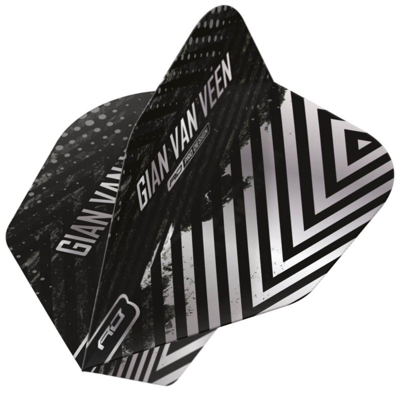 RedDragon Gian van Veen Schwarz-Silber No6