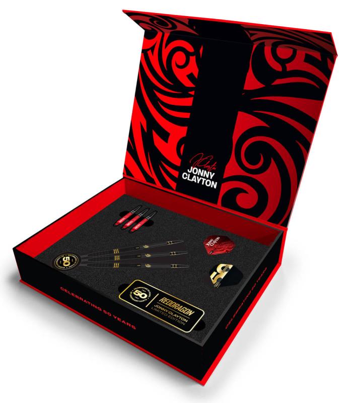 Reddragon Jonny Clayton  50 Years Player Edition Steeldart 22g Reddragon Jonny Clayton  50 Years Player Edition Steeldart 22g