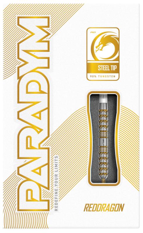 RedDragon Paradym Gold Parallel Steeldart 22-24-26 g