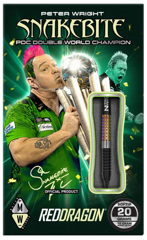 RedDragon Peter Wright Corra Softdart 20g RedDragon Peter Wright Corra Softdart 20g
