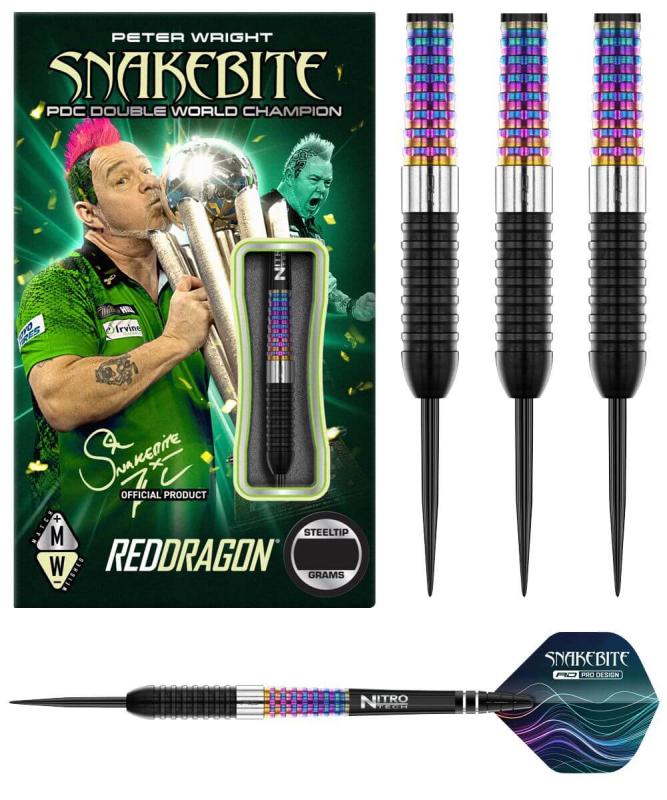 RedDragon Peter Wright Corra Steeldart 22-23-24g RedDragon Peter Wright Corra Steeldart 22-23-24g