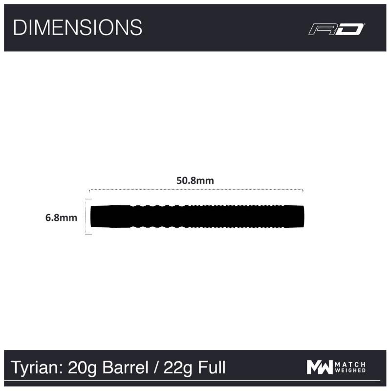 RedDragon Tyrian Softdart 22 g RedDragon Tyrian Softdart 22 g