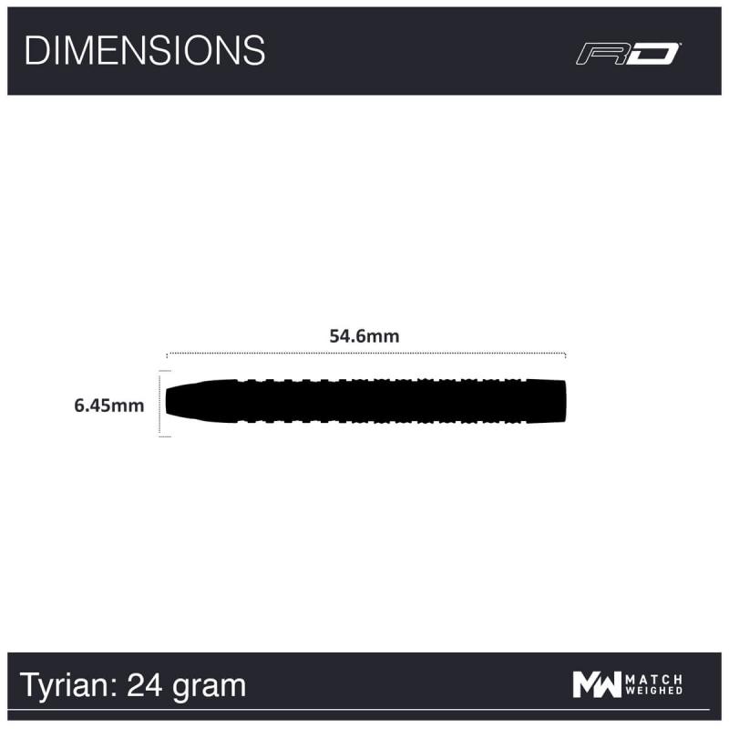RedDragon Tyrian Steeldart 22-24g RedDragon Tyrian Steeldart 22-24g