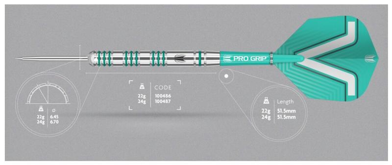 Rob Cross 80% Steeldart 2018 22-24g