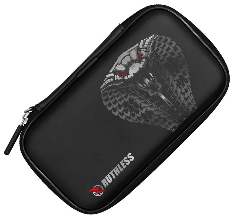 Ruthless Darts EVA Dart Case Tasche - Cobra Rot