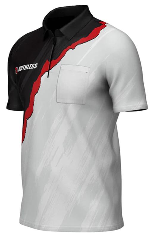 Ruthless RipTorn ECO Schwarz-Grau Dart Shirt Ruthless RipTorn ECO Schwarz-Grau Dart Shirt
