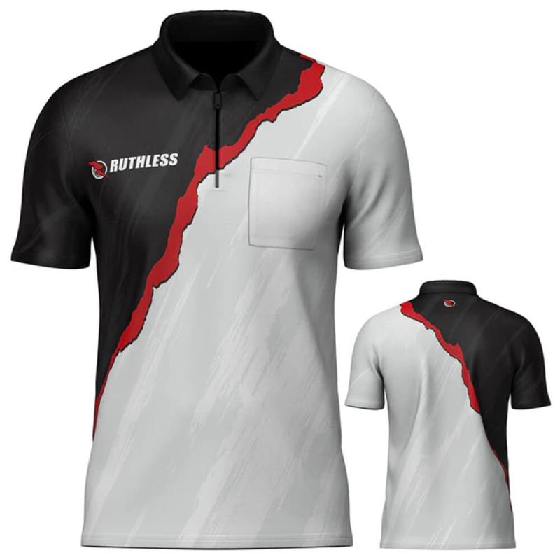 Ruthless RipTorn ECO Schwarz-Grau Dart Shirt Ruthless RipTorn ECO Schwarz-Grau Dart Shirt