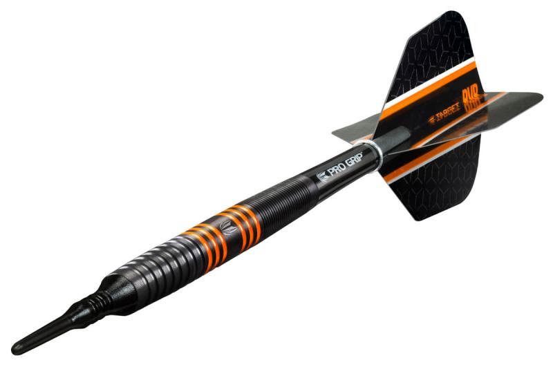 Target Barneveld RVB80 Black Softdart 18-20g Target Barneveld RVB80 Black Softdart 18-20g