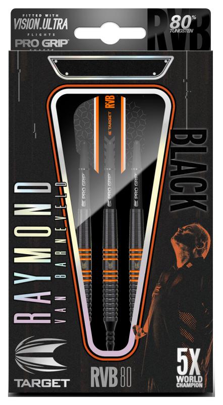 Target Barneveld RVB80 Black Softdart 18-20g Target Barneveld RVB80 Black Softdart 18-20g