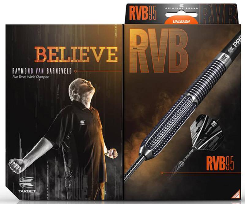 Target RVB 95 Gen 1 Steeldart 21-23-25g Target RVB 95 Gen 1 Steeldart 21-23-25g