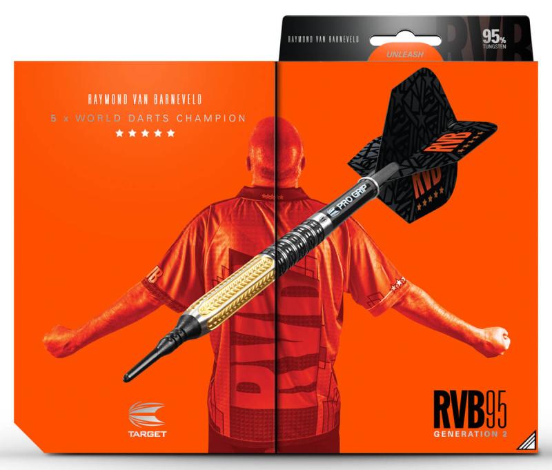Target RVB Barneveld Gen 2 95% Softdart 17-19g Target RVB Barneveld Gen 2 95% Softdart 17-19g