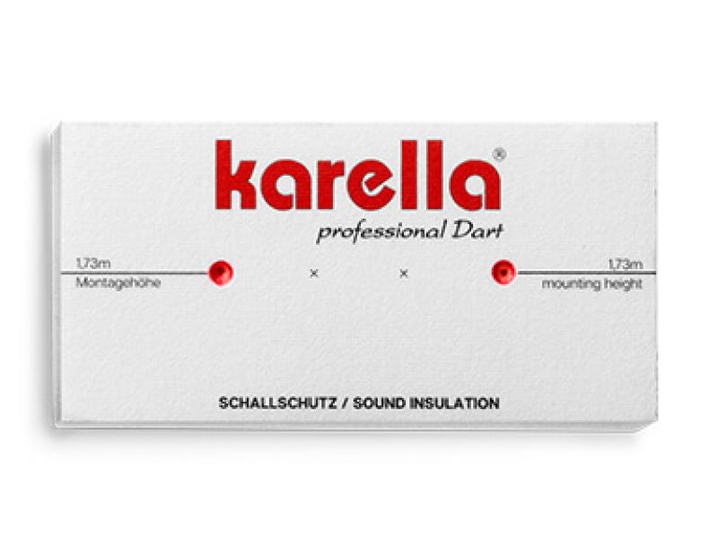 Karella Schallschutz für Steeldartboards