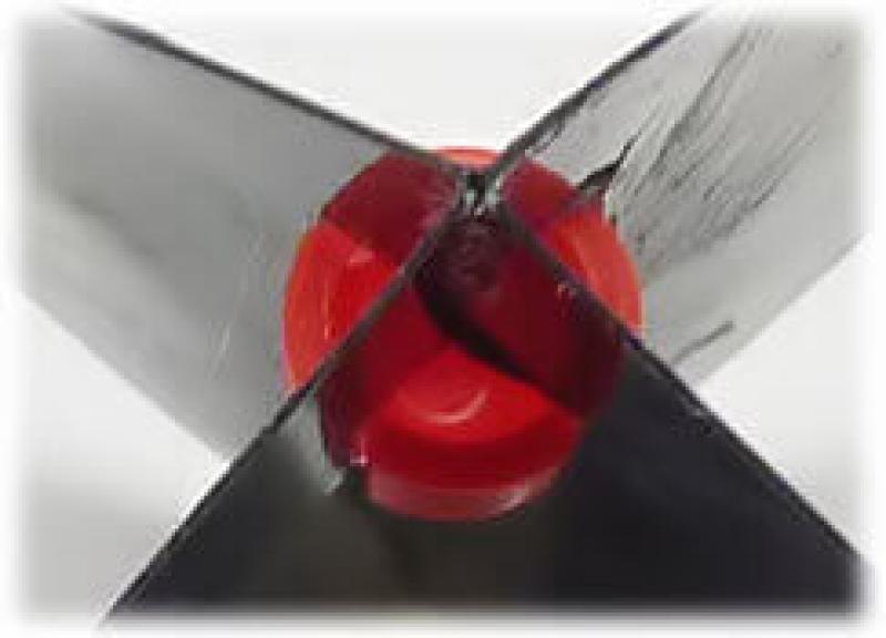Shell Lock Rings Schwarz Shell Lock Rings Schwarz