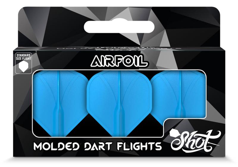 Shot Airfoil Molded Flight No.2 Blau Shot Airfoil Molded Flight No.2 Blau