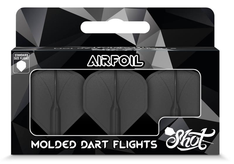 Shot Airfoil Molded Flight No.2 Schwarz