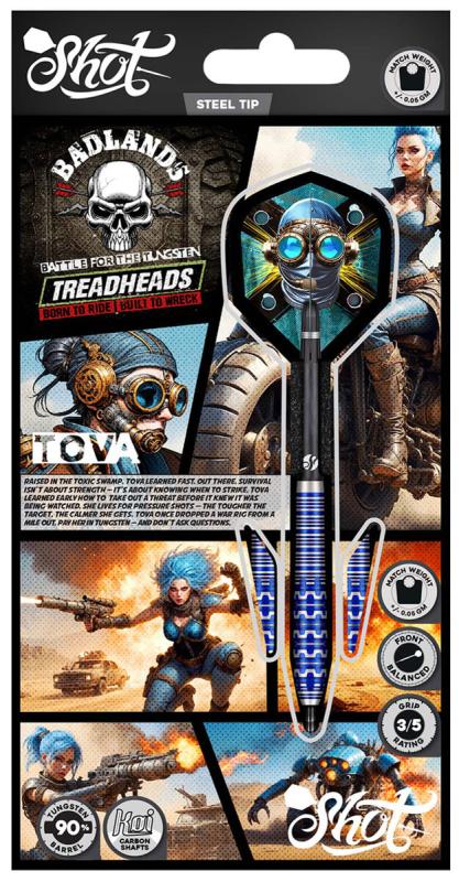 Shot Badlands Tova 90% Steeldart 23-24-25-26 g