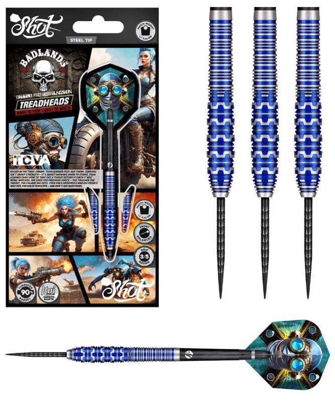 Shot Badlands Tova 90% Steeldart 23-24-25-26 g