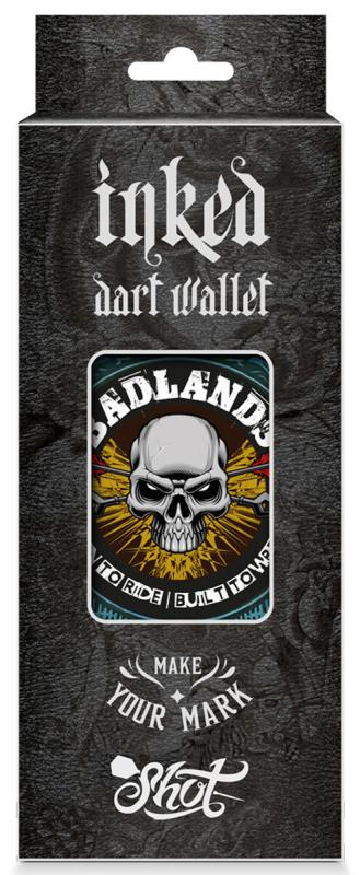 Shot Inked Badlands Dart Tasche Blau