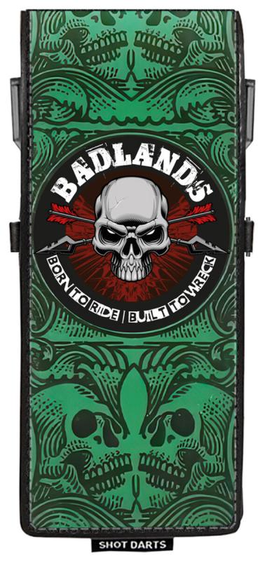 Shot Inked Badlands Dart Tasche Grün