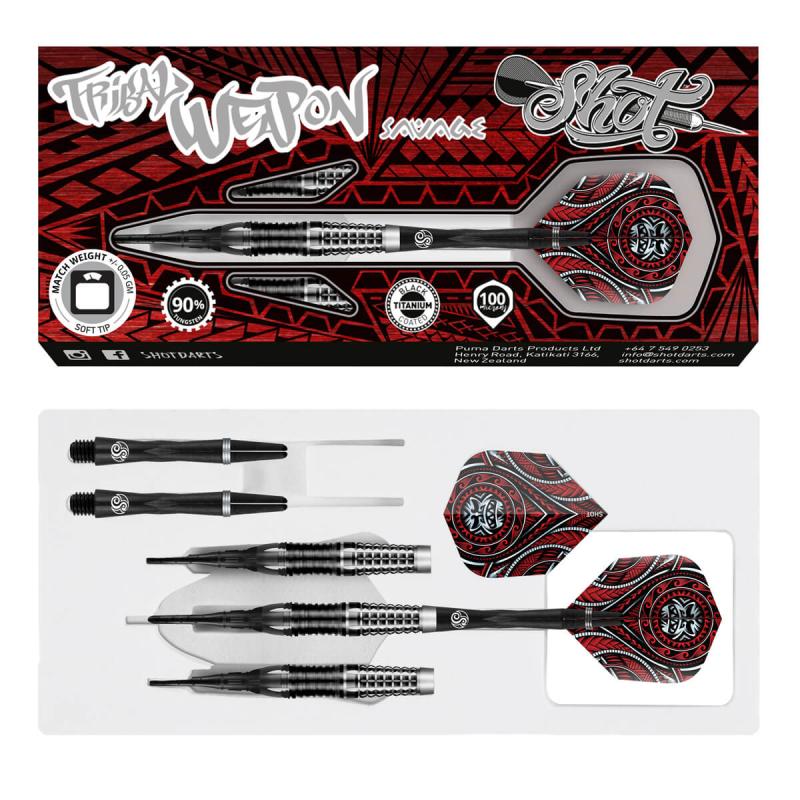 Shot Tribal Weapon Savage 90% Softdart 18-20g Shot Tribal Weapon Savage 90% Softdart 18-20g