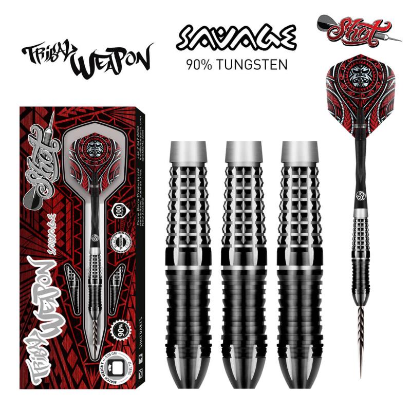 Shot Tribal Weapon Savage 90% Steeldart 22-26g Shot Tribal Weapon Savage 90% Steeldart 22-26g