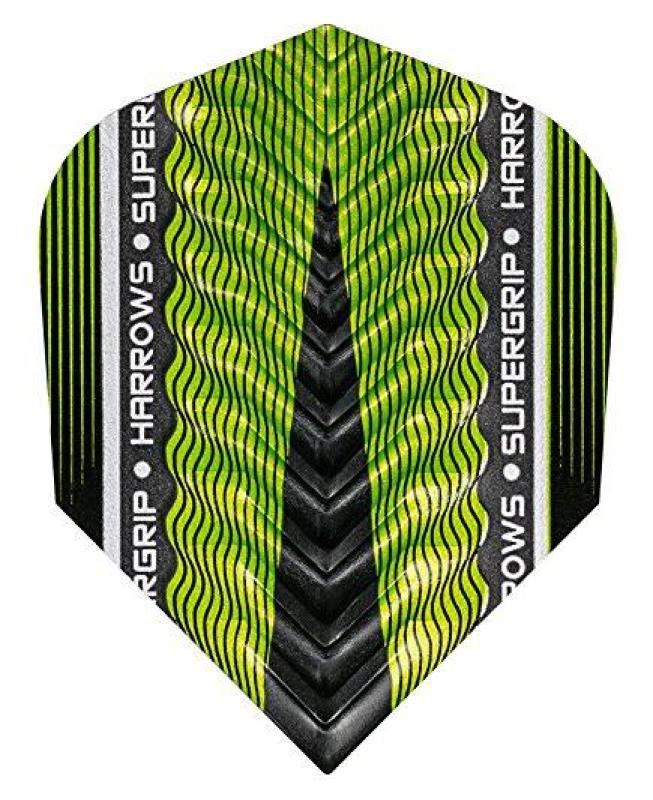 Harrows Supergrip-X Flight Grün Harrows Supergrip-X Flight Grün