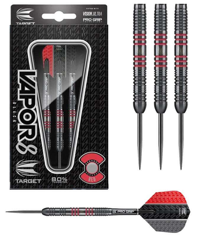 Vapor8 Black Steeldart Rot 23-25g