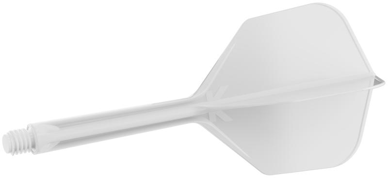 Target K-Flex No6 Weiß Flight/Shaft Kombination