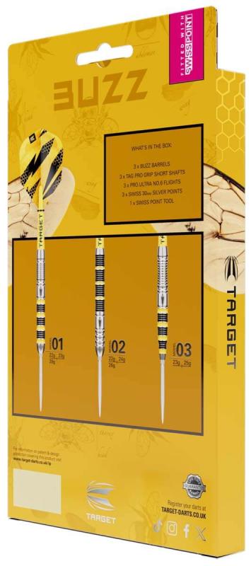 Target Buzz 01 Swiss Point Steeldart 22-23-28g