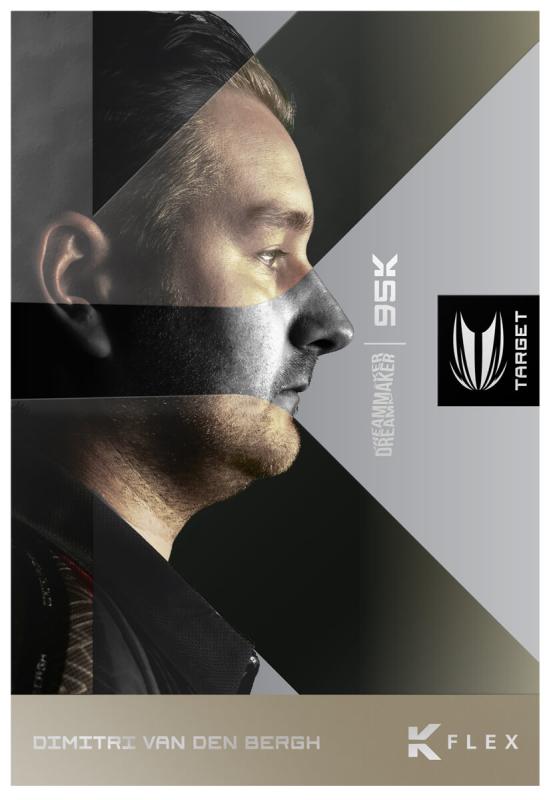 Target Dimitri van den Bergh 95K Steeldart 22-23-24g Target Dimitri van den Bergh 95K Steeldart 22-23-24g