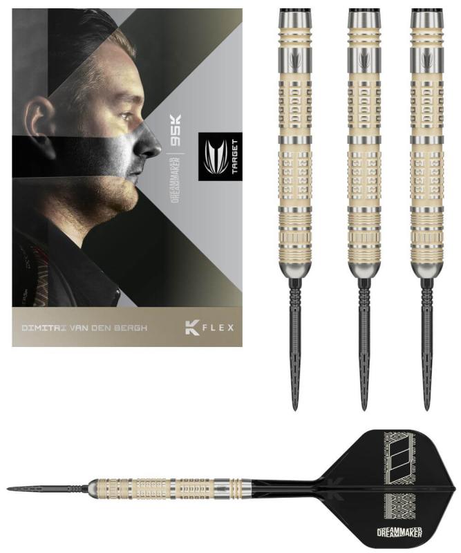 Target Dimitri van den Bergh 95K Steeldart 22-23-24g Target Dimitri van den Bergh 95K Steeldart 22-23-24g
