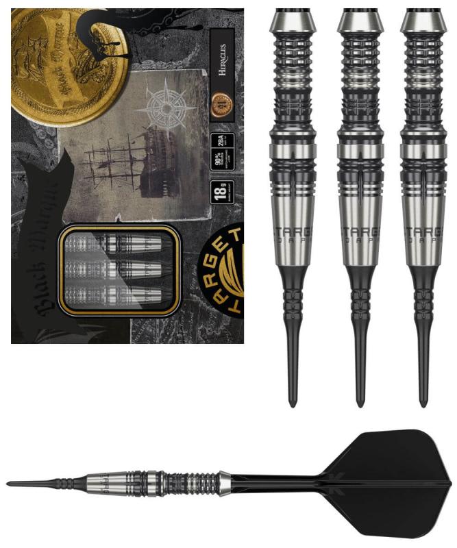 Target Japan Black Heracles 90% Softdart 20g Target Japan Black Heracles 90% Softdart 20g