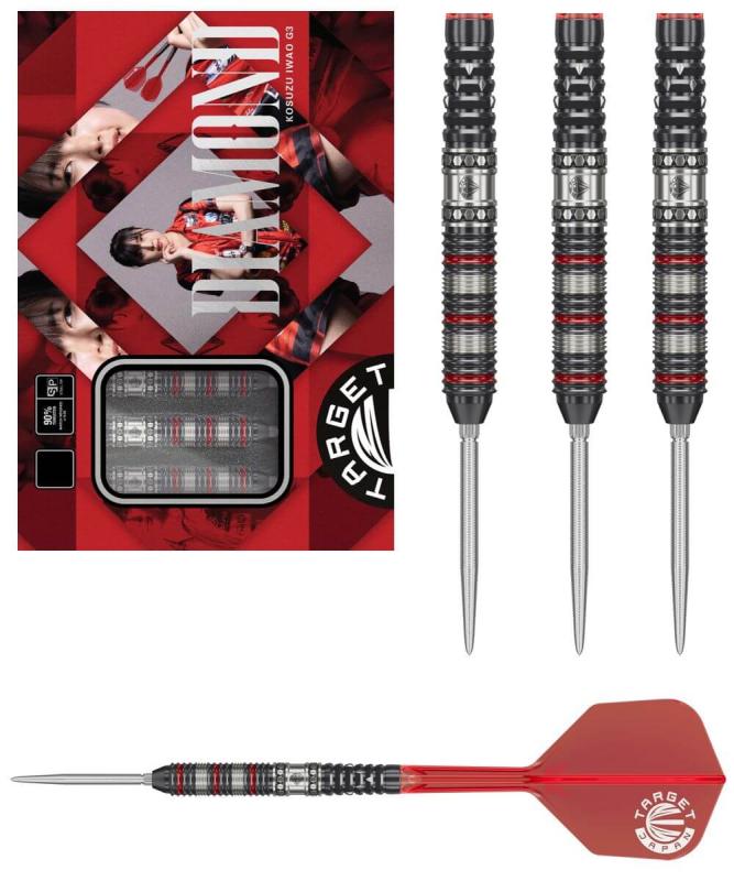 Target Japan Diamond G3 90% Steeldart 22-24g Target Japan Diamond G3 90% Steeldart 22-24g