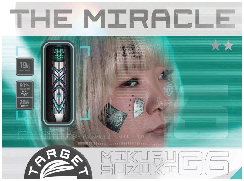Target Japan The Miracle G6 Lite 90% Softdart 21g Target Japan The Miracle G6 Lite 90% Softdart 21g
